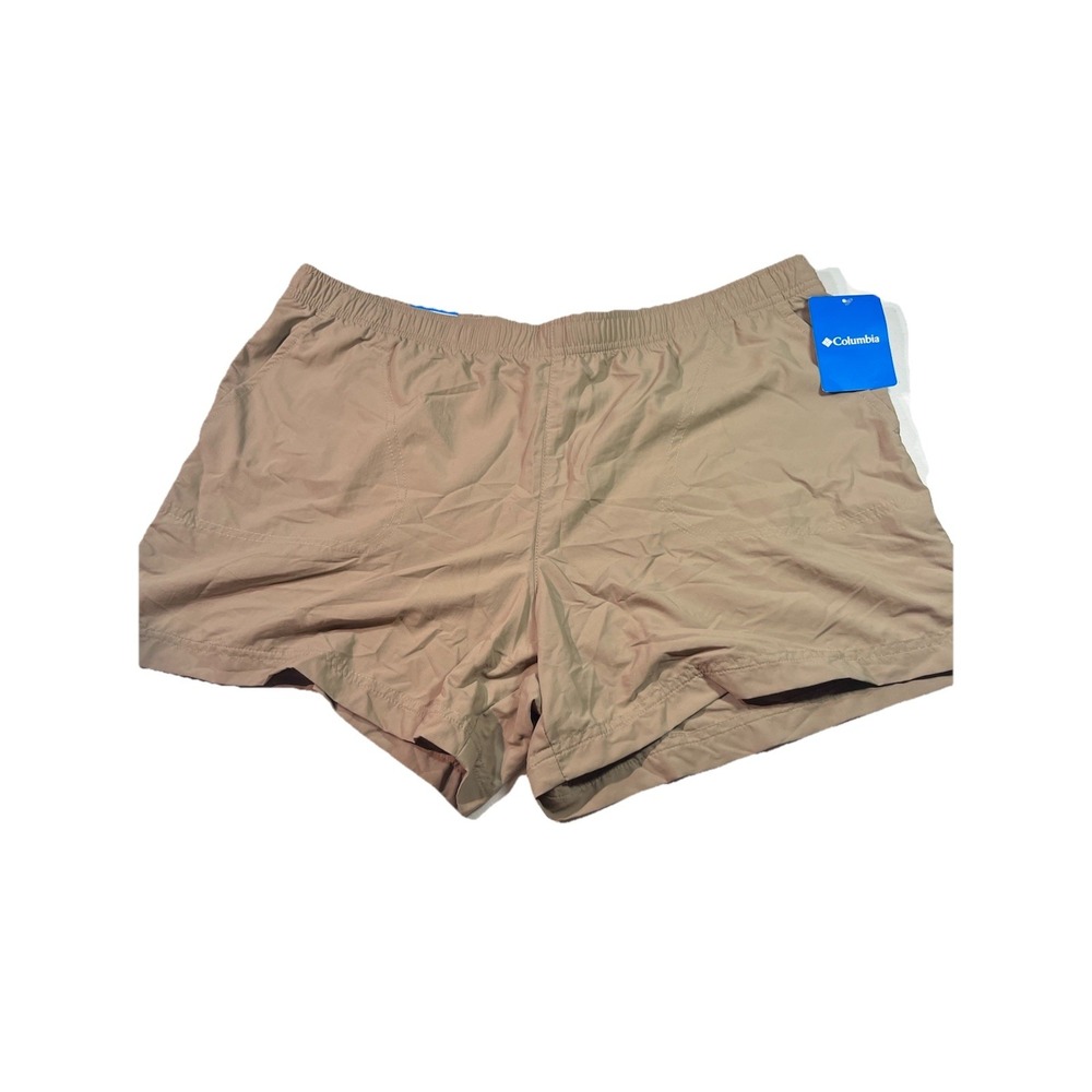 NWT Columbia Shorts Women's XL Blue Sandy River AL4573 5" Nylon Outdoor Hiking